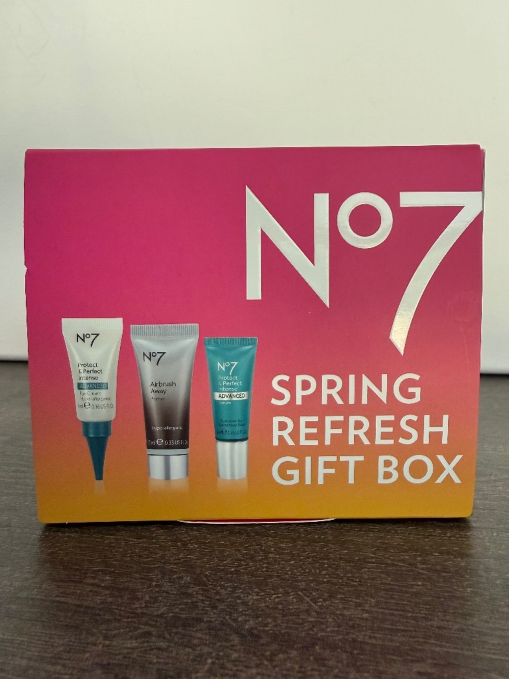No7 Spring Refresh Gift Box 3 Piece Skincare Primer Set